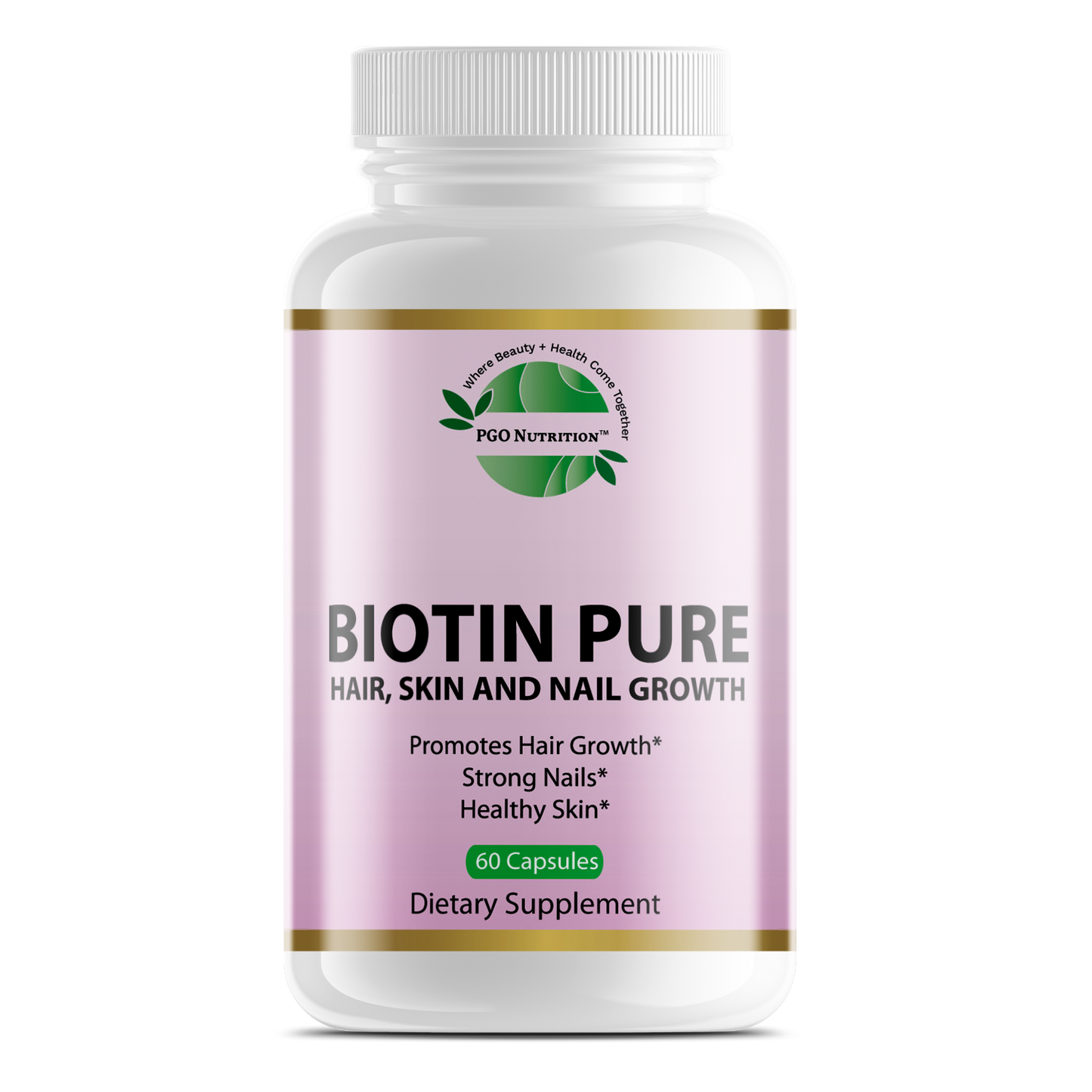 PGO Nutrition™ Biotin Pure