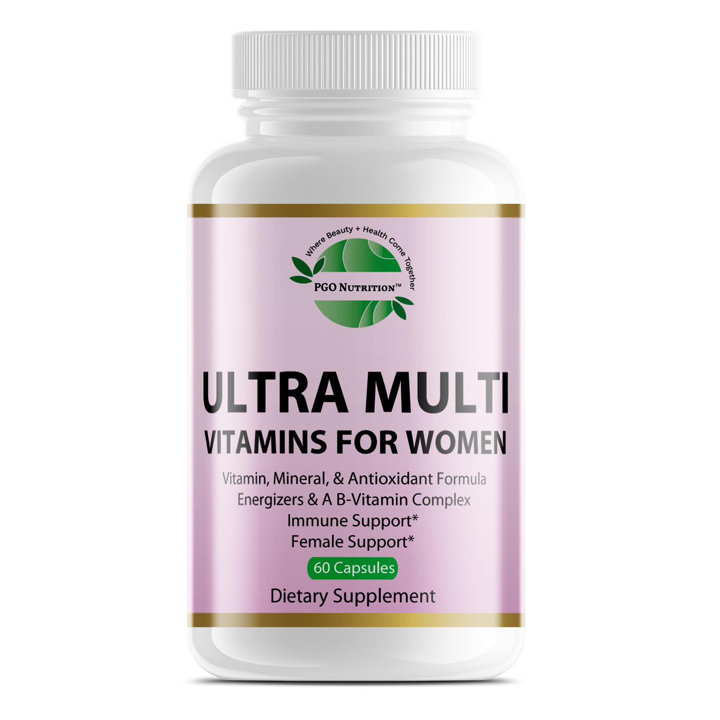 PGO Nutrition™ Ultra Multi-Vitamin For Women